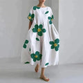 White and green