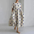 Beige with Dots