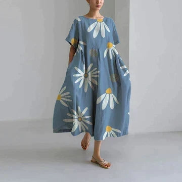 Lourdes™ | Dress With Floral Pattern